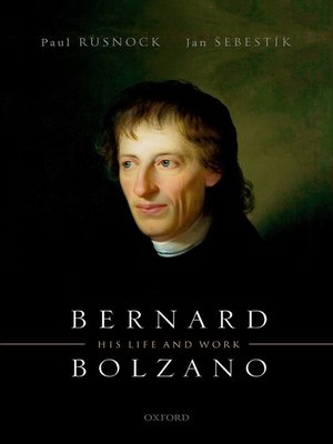 cover image of Bernard Bolzano